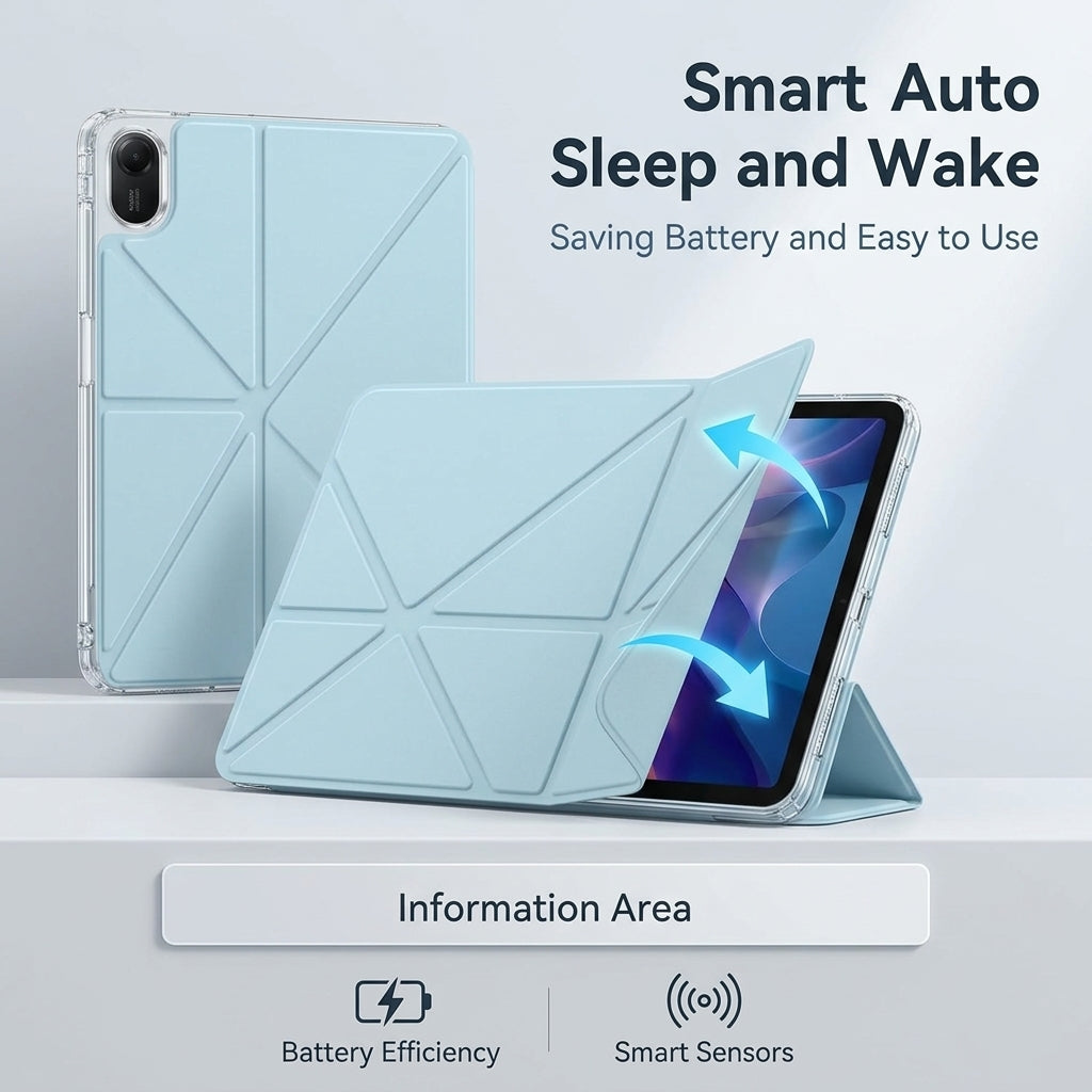 ZORBES® Trifold Case for Xiaomi Redmi Pad 2 11 Inch with Pen Slot