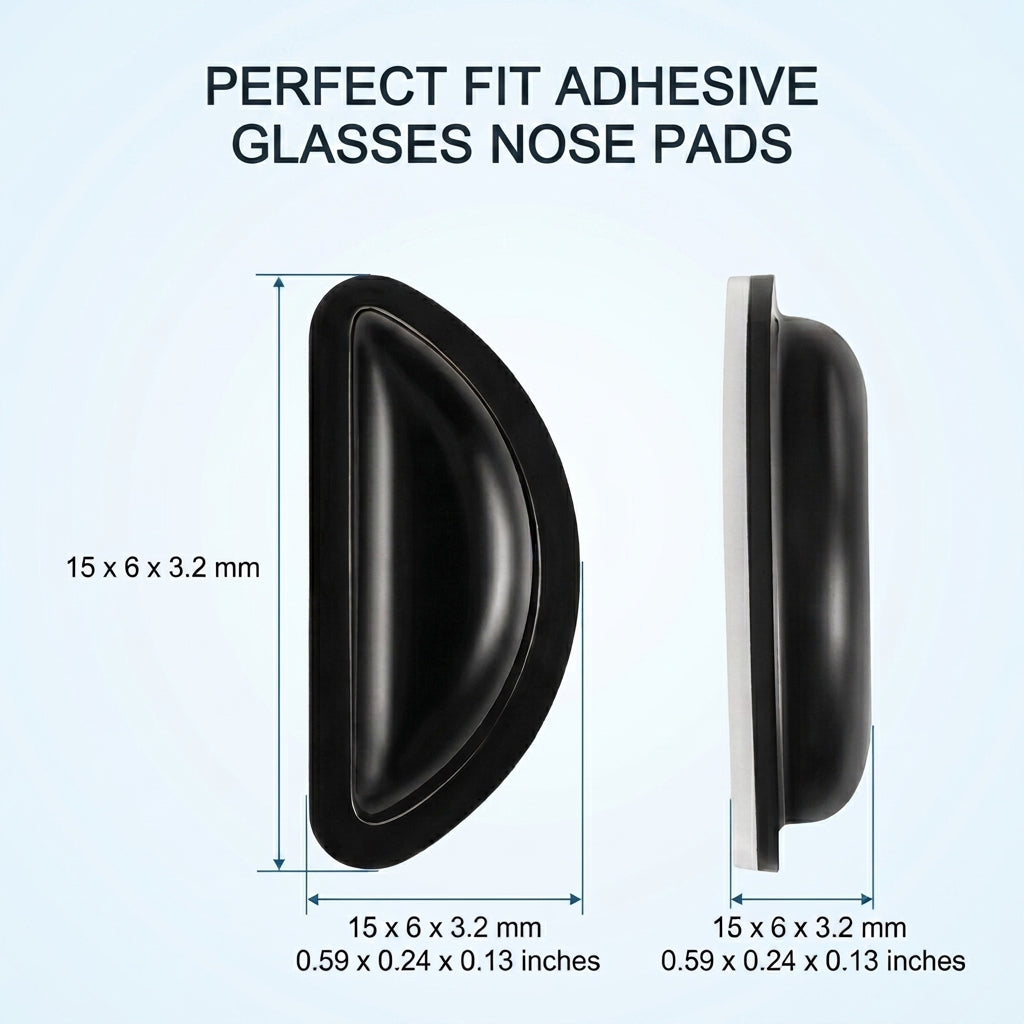 ZORBES® Air Cushion Glasses Nose Pads Anti-Slip Silicone Set