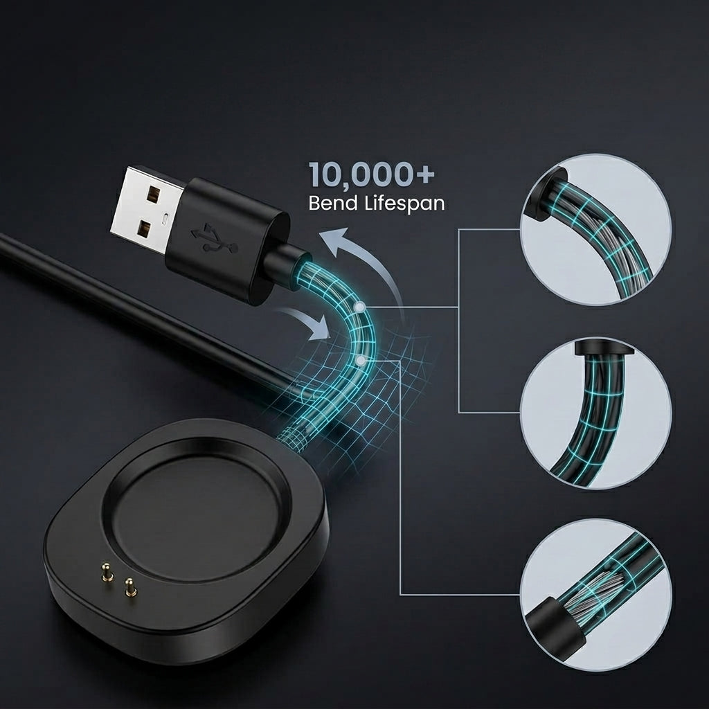 ZORBES® Replacement Fast Charger for Amazfit T-Rex 3 & Balance