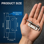 Serplex® 4Pcs Spring Loaded Barrel Bolt Latches Stainless Steel