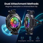 ZORBES® 15W Magnetic Phone Cooler with 3 Level Temperature Display