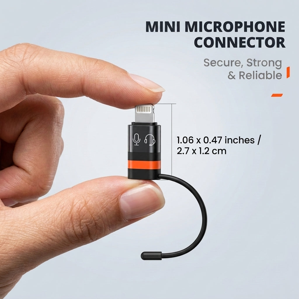 ZORBES® USB C to Lightning Adapter Compatible with DJI Mic