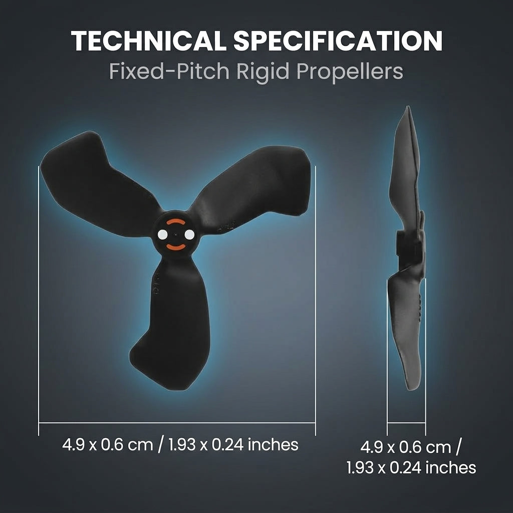 ZORBES® 2 Pair Drone Spare Propeller Set Compatible with Neo 2