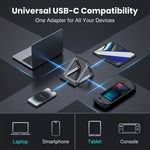 Verilux® 2 in 1 Type C Fast Charging Adapter with Phone Stand 240W