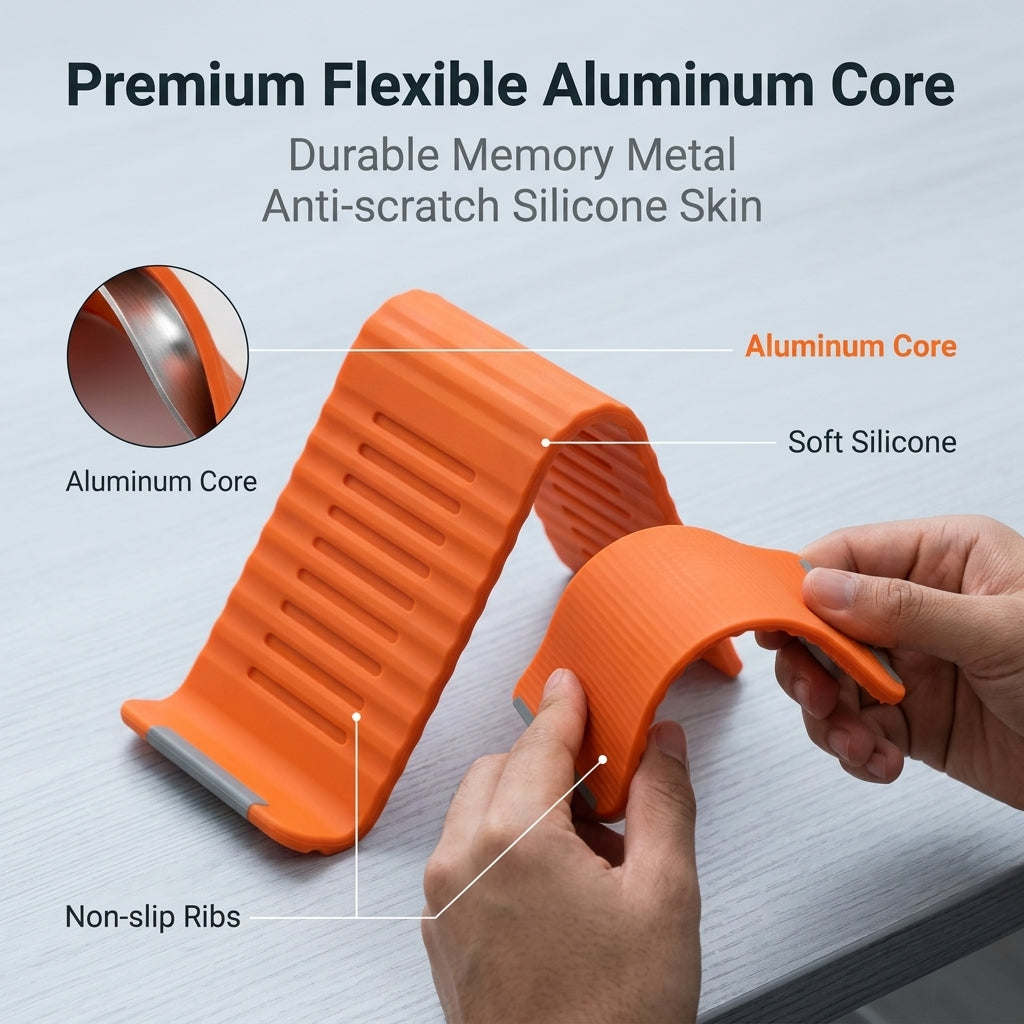 ZORBES® Multi Functional Foldable Phone Tablet Stand Hanging Riser