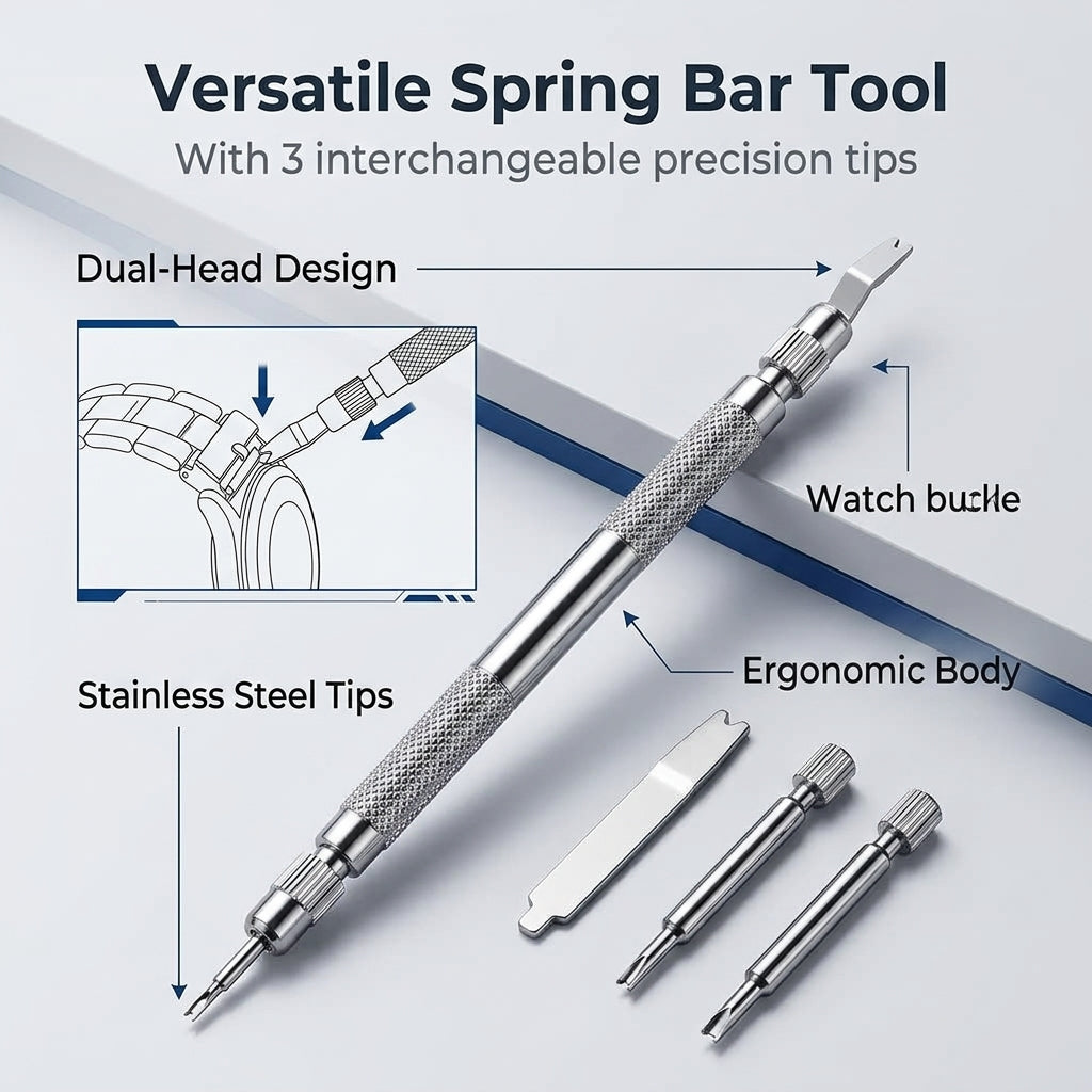 Serplex® 24 in 1 Watch Repair Kit Professional Tool Set with Bag
