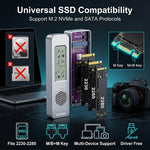 ZORBES® M.2 NVMe SSD Enclosure USB 3.2 Gen2