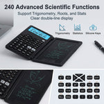 ZORBES® 2-in-1 Scientific Calculator with Writing Tablet & Stylus
