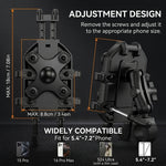 ZORBES® Motorcycle Phone Mount with Dual Vibration Dampener
