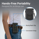 ZORBES® Mini Pocket Radio AM FM SW 3-Band Emergency Speaker