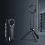 ZORBES® Magnetic Phone Tripod Stand Aluminium Mini Pocket Mount