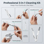 ZORBES® 5 Pairs Silicone Ear Tips for AirPods Pro 3 with Cleaning Pen
