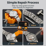 Serplex® Watch Repair Kit with Watch Press and Link Remover Tool