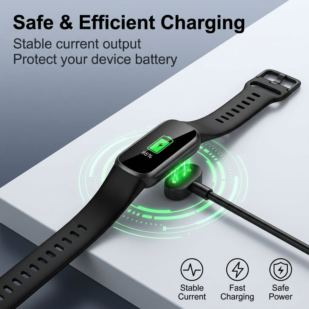 ZORBES® Charger Cable for Fitbit Charge 6, Charge 5 & Luxe Trackers
