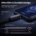 Verilux® PD 65W USB to Type C Right Angle Cable with Phone Stand