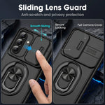 ZORBES® Case for Galaxy S26 with Magnetic Desk Ring and Lens Guard