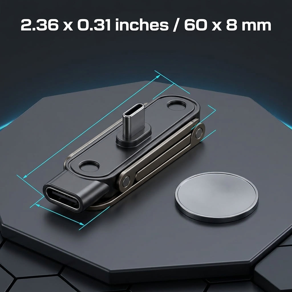 Verilux® 2 in 1 Type C Fast Charging Adapter with Phone Stand 240W