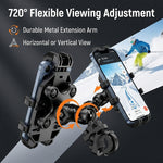 ZORBES® Motorcycle Phone Mount with Dual Vibration Dampener