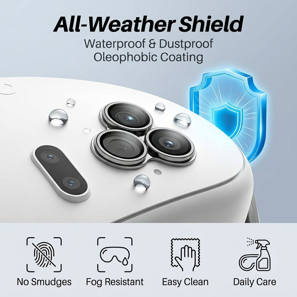 ZORBES® 2Pcs Tempered Glass Lens Cover for Meta Quest 3s