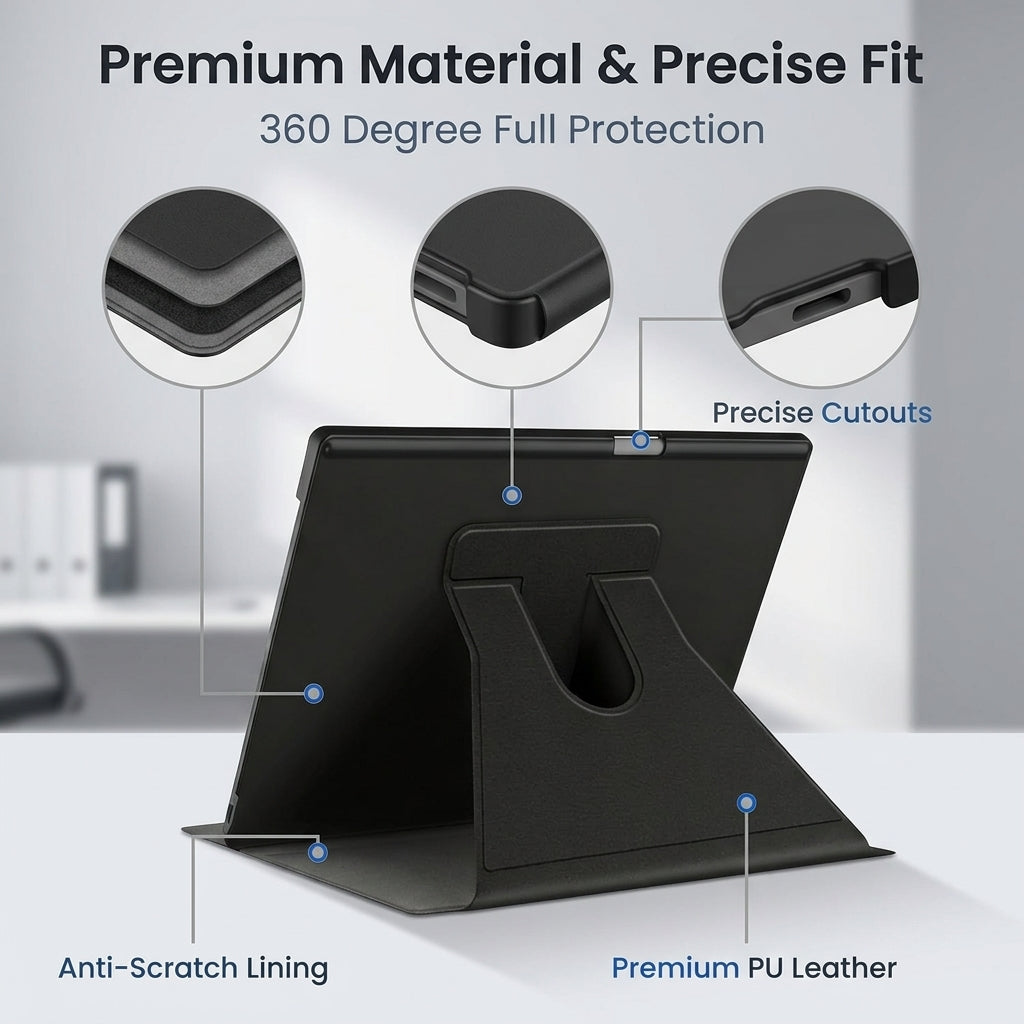 ZORBES® Slim PU Leather Folio Case for reMarkable Paper Pro 11.8