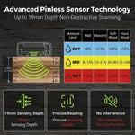 Serplex® Pinless Wood Moisture Meter with LCD Color Display