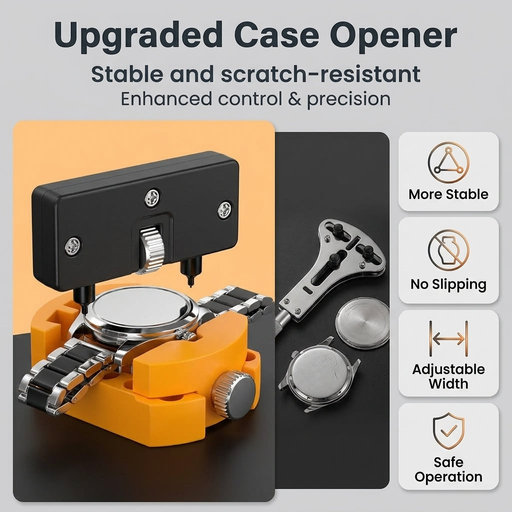 Serplex® Watch Repair Kit with Watch Press and Link Remover Tool
