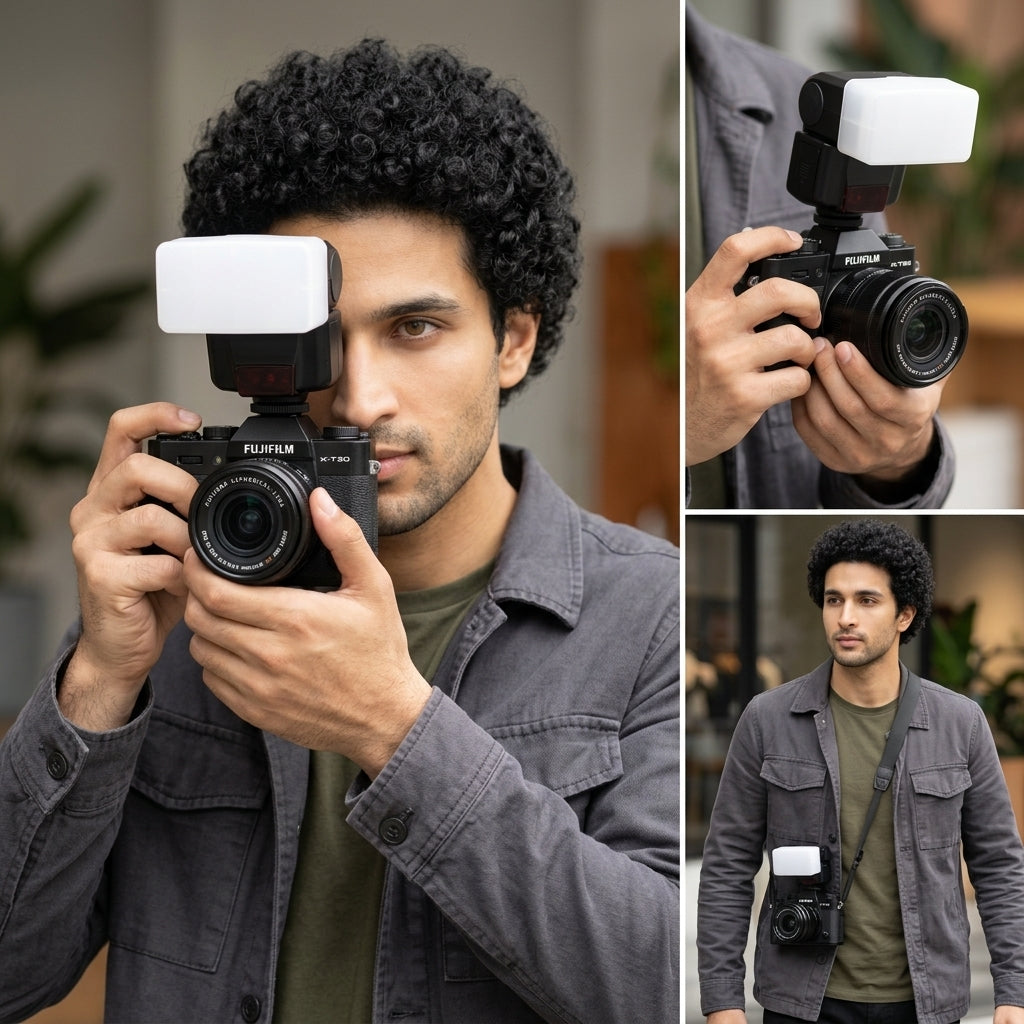 ZORBES® On Camera Flash Softbox Cover for Godox iM30 Flash