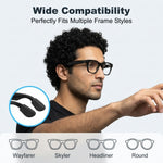 ZORBES® Silicone Eyeglass Ear Grip for Ray Ban Meta Smart Glasses