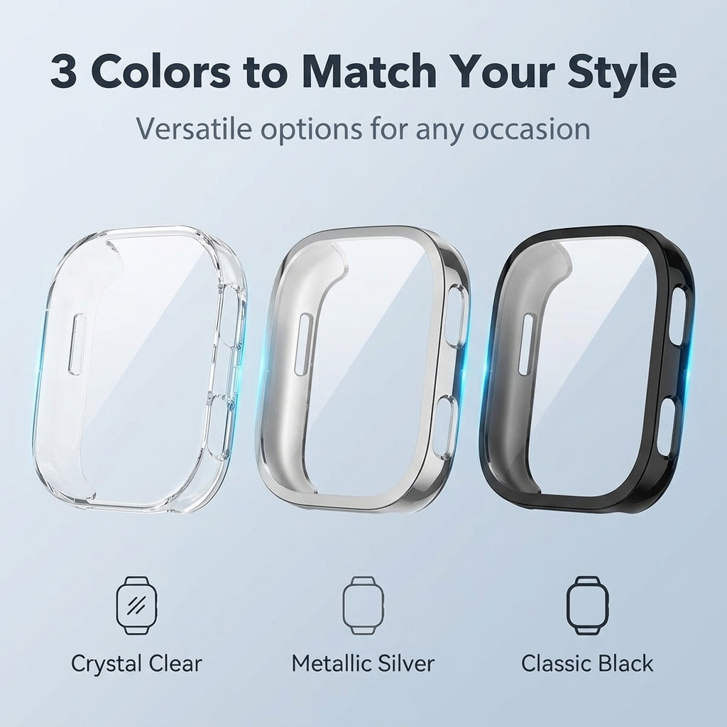ZORBES® 3 Packs Screen Protector Case Compatible with Amazfit Bip 6