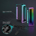 ZORBES® M.2 2280 SSD Heatsink ARGB Cooler
