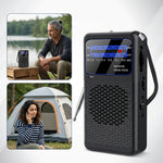 ZORBES® Mini Pocket Radio AM FM SW 3-Band Emergency Speaker