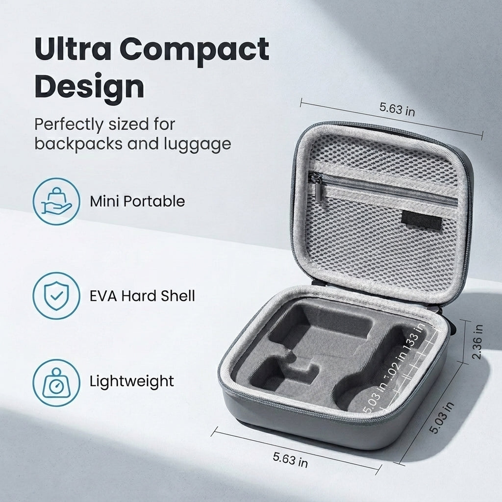 ZORBES® EVA Hard Storage Case for Insta360 GO Ultra