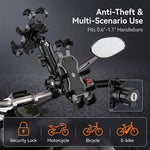 ZORBES® Motorcycle Phone Mount with Dual Vibration Dampener