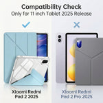 ZORBES® Trifold Case for Xiaomi Redmi Pad 2 11 Inch with Pen Slot
