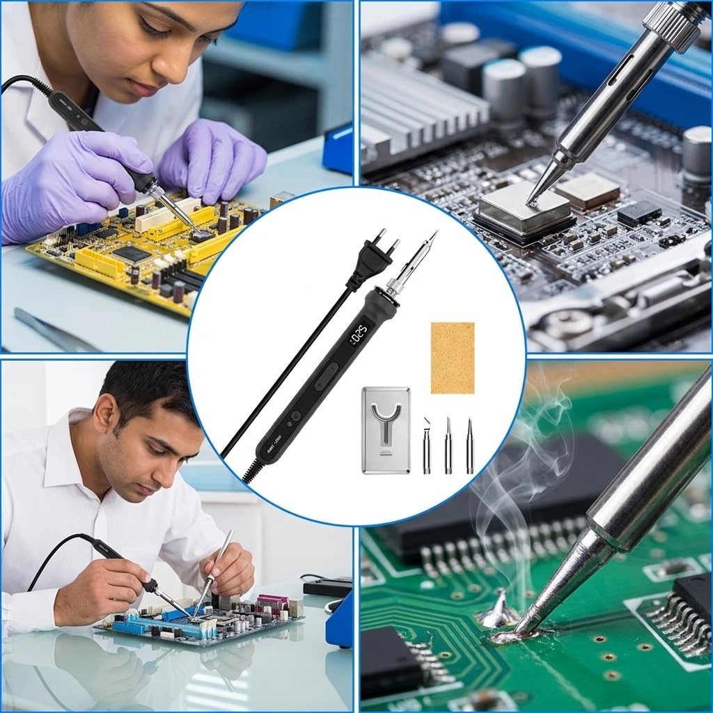 Serplex 100W Soldering Iron Kit with LCD Display