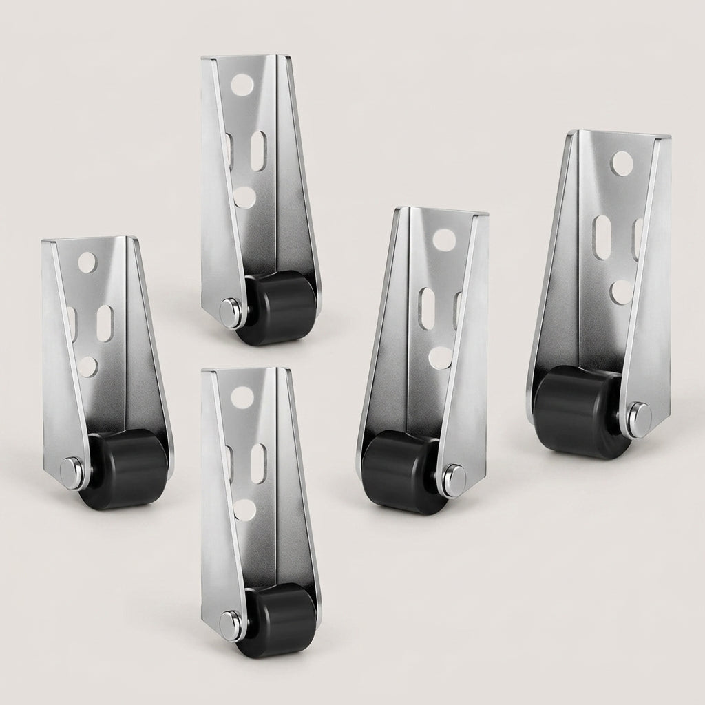 Serplex® 4Pcs Rigid Caster for Heavy Door