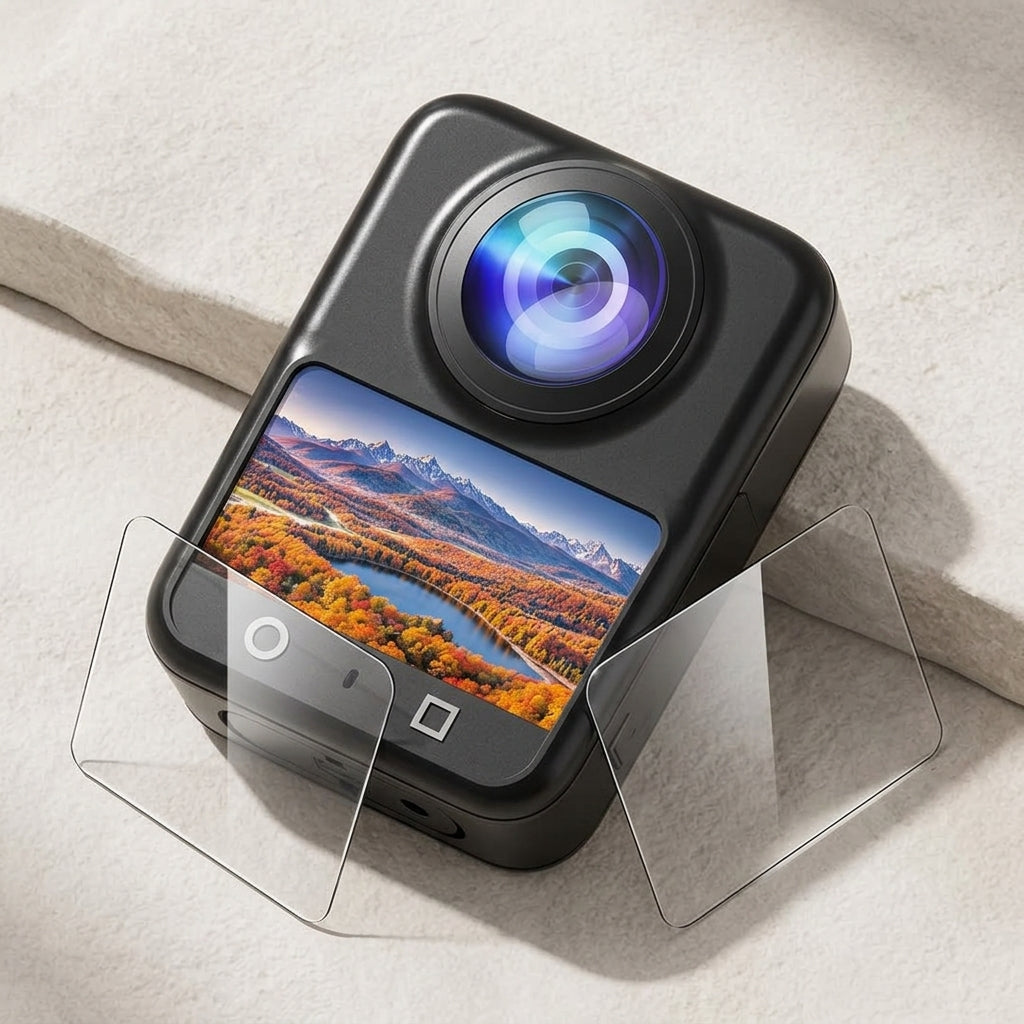 ZORBES® 2 Pack Tempered Glass Screen Protector for DJI Osmo 360
