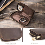ZORBES® Double Creativity Leather Watch Storage Box
