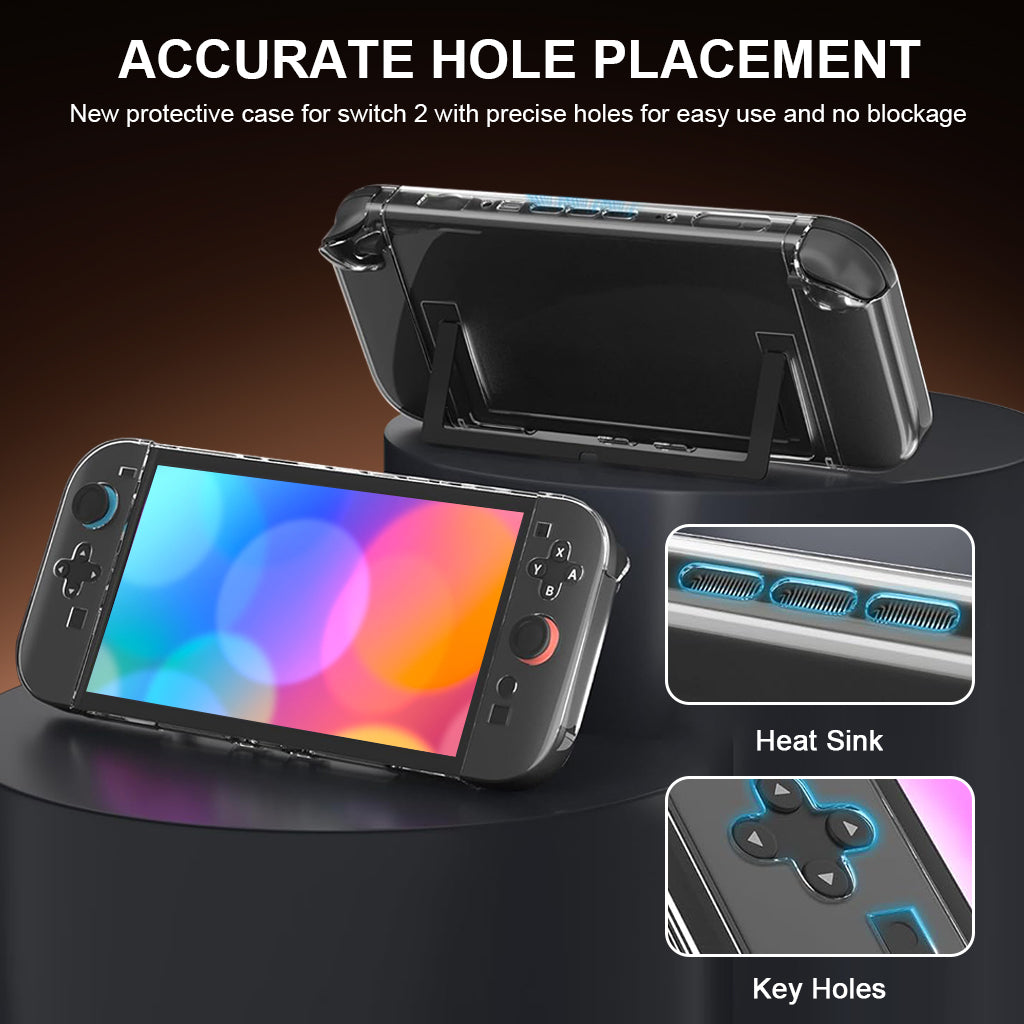 ZORBES® Clear Case Compatible with Switch 2 (2025)