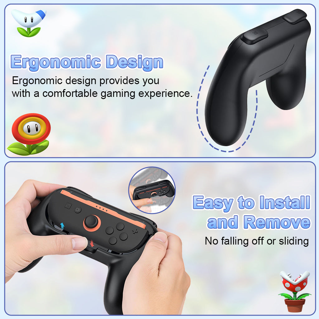 ZORBES® Grips for Switch 2 (2025) for Joy-Con 2
