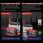 Verilux 2-in-1 6A 12V Battery Charger