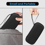 ZORBES® Estuche de transporte para cámara os*mo Pocket 3, bolsa de almacenamiento os*mo Pocket 3 con correa de mano, bolsa de viaje para accesorios de cámara os*mo Pocket 3, no incluida