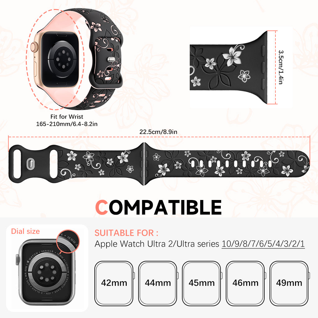 ZORBES® Watch Strap Compatible with Watch Band 42mm 44mm 45mm 46mm
