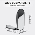 ZORBES® Headphone Stand for Desk, Foldable Sticky Headset Stand Holder