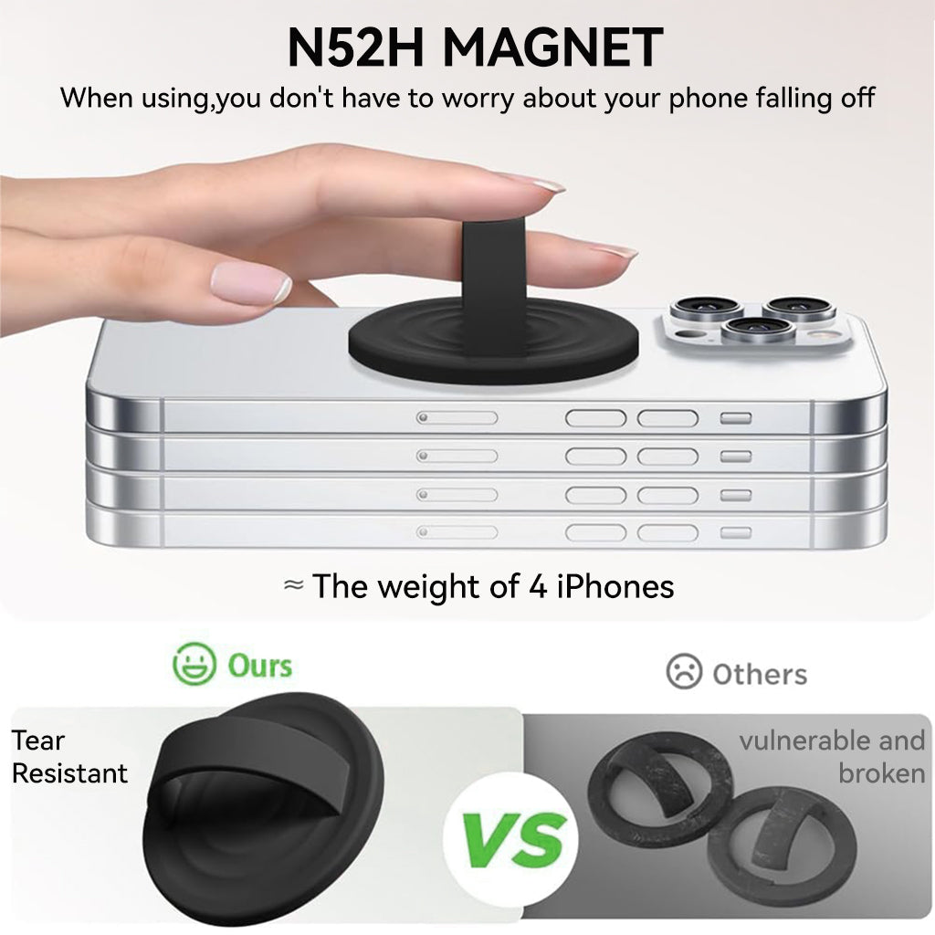 ZORBES® Upgraded Phone Grip, Compatible with MagSaf