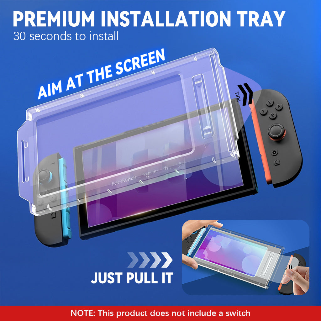 ZORBES® ORBES Auto-Alignment OneTouch for Switch 2 Screen Protector