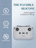ZORBES Case for DJI Neo Remote Controller Silicone Protective Cover - Full Body Shockproof Case for RC-N3 with Anti-Slip Design, Skin-Friendly & Precise Fit