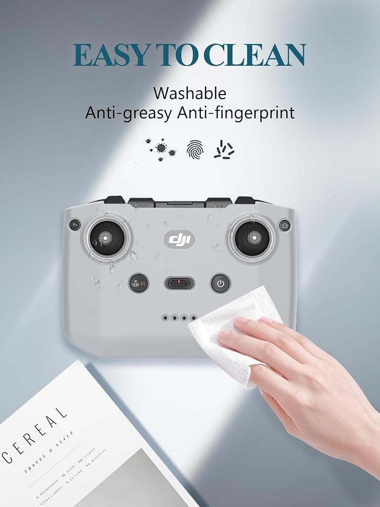 ZORBES Case for DJI Neo Remote Controller Silicone Protective Cover - Full Body Shockproof Case for RC-N3 with Anti-Slip Design, Skin-Friendly & Precise Fit