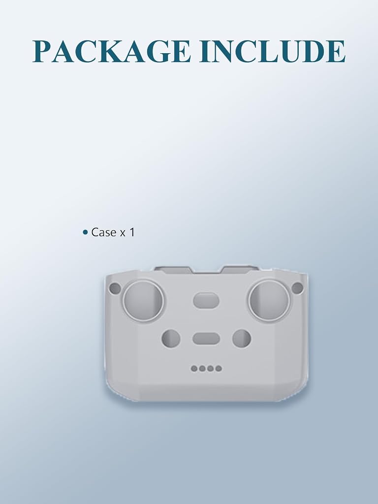 ZORBES Case for DJI Neo Remote Controller Silicone Protective Cover - Full Body Shockproof Case for RC-N3 with Anti-Slip Design, Skin-Friendly & Precise Fit