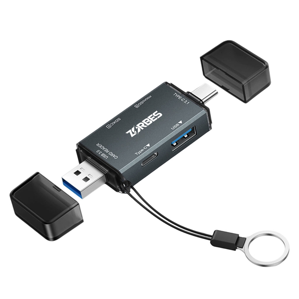 ZORBES® SD Card Reader USB C